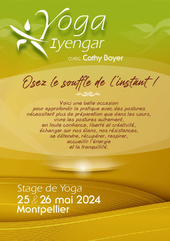 Stage de yoga en mai à Montpellier