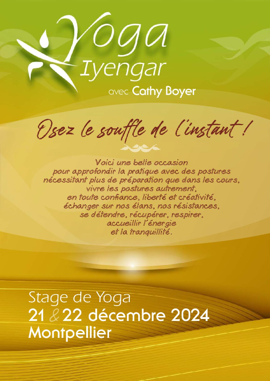 Stage yoga décembre