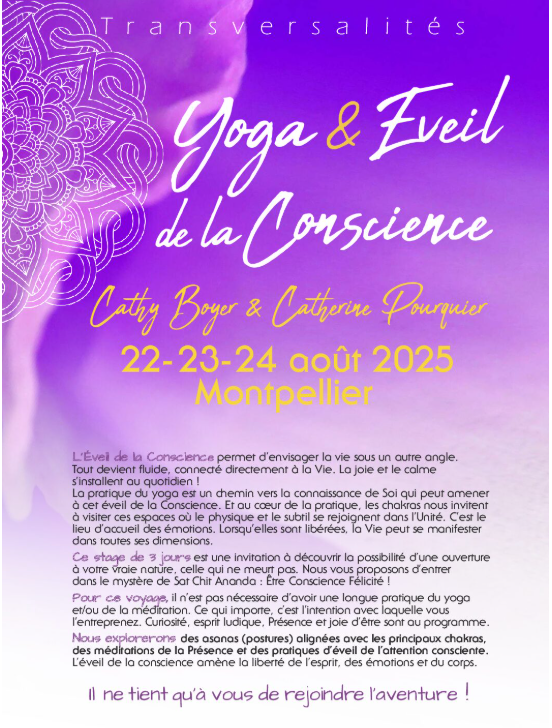 Stage yoga Aout